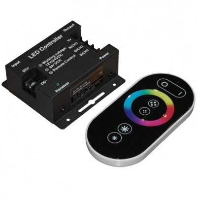 Μηχανισμός Dimmer με Controller Touch για Ταινία LED RGB 24A 12-24V DC IP20 30-33324